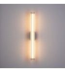Step Into Design Lampa ścienna VERTI 40 cm - LED, transparentna tuba ST-HC-D14-H400