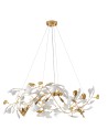 View Step Into Design Lampa wisząca BOTANIKA GOLD 100 cm - złota, G9, regulowana, designerska XY080P-L1000 gold