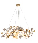 Step Into Design Lampa wisząca BOTANIKA GOLD 100 cm - złota, G9, regulowana, designerska XY080P-L1000 gold