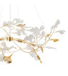 Step Into Design Lampa wisząca BOTANIKA GOLD 100 cm - złota, G9, regulowana, designerska XY080P-L1000 gold