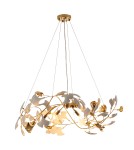 Step Into Design Lampa wisząca BOTANIKA GOLD 100 cm - złota, G9, regulowana, designerska XY080P-L1000 gold