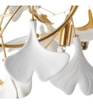 Step Into Design Lampa wisząca BOTANIKA GOLD 100 cm - złota, G9, regulowana, designerska XY080P-L1000 gold