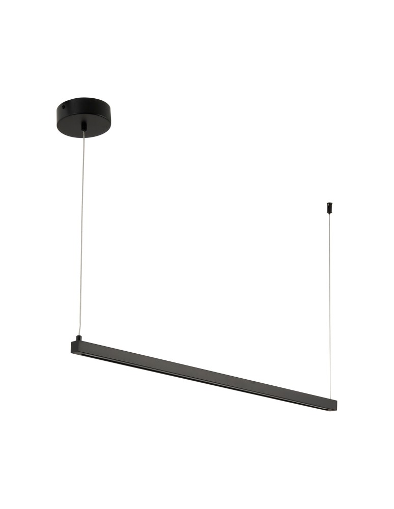 Step Into Design Lampa wisząca BEAM-80 LED - czarna oprawa liniowa 4000K ST-8960-L80 black 4000K