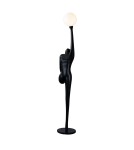 Step Into Design Lampa podłogowa WOMAN BALLERINA czarna 210 cm F9221 Step Into Design Lampa podłogowa WOMAN BALLERINA czarna 210 cm F9221
