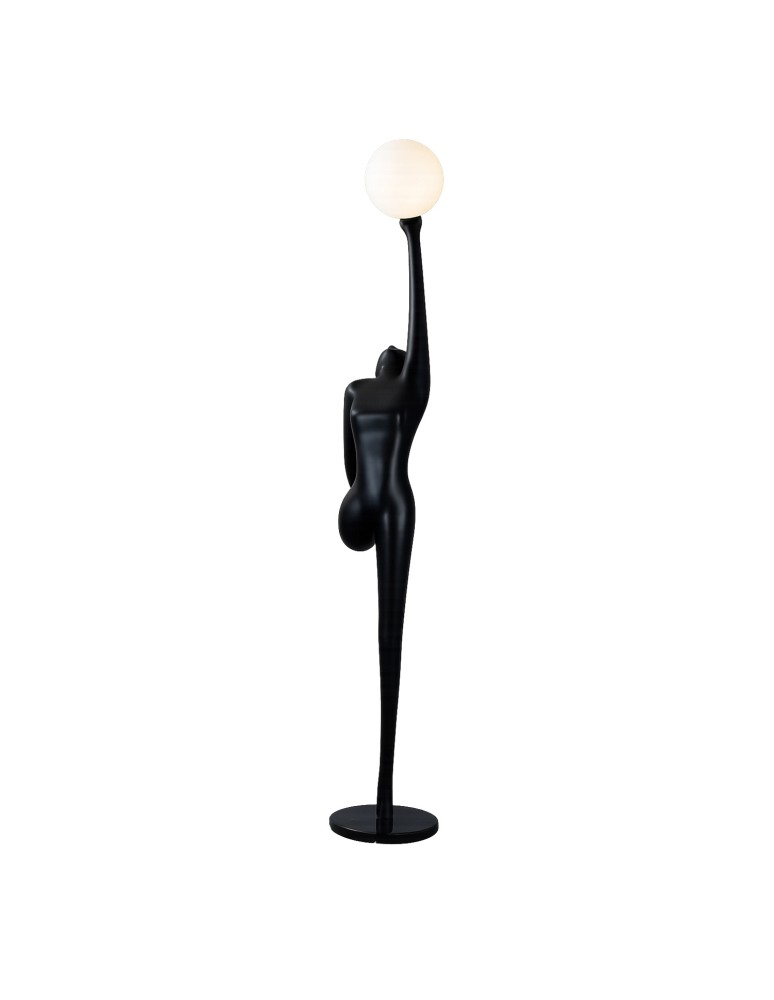 Step Into Design Lampa podłogowa WOMAN BALLERINA czarna 210 cm F9221 Step Into Design Lampa podłogowa WOMAN BALLERINA czarna 210 cm F9221