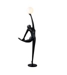 Step Into Design Lampa podłogowa WOMAN BALLERINA czarna 210 cm F9221 Step Into Design Lampa podłogowa WOMAN BALLERINA czarna 210 cm F9221