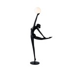 Step Into Design Lampa podłogowa WOMAN BALLERINA czarna 210 cm F9221 Step Into Design Lampa podłogowa WOMAN BALLERINA czarna 210 cm F9221
