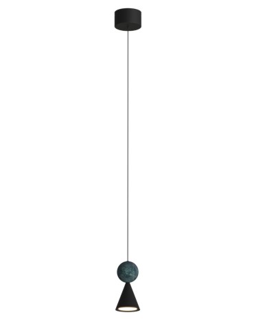 Maxlight P0682 Bingo Lampa Wisząca czarny