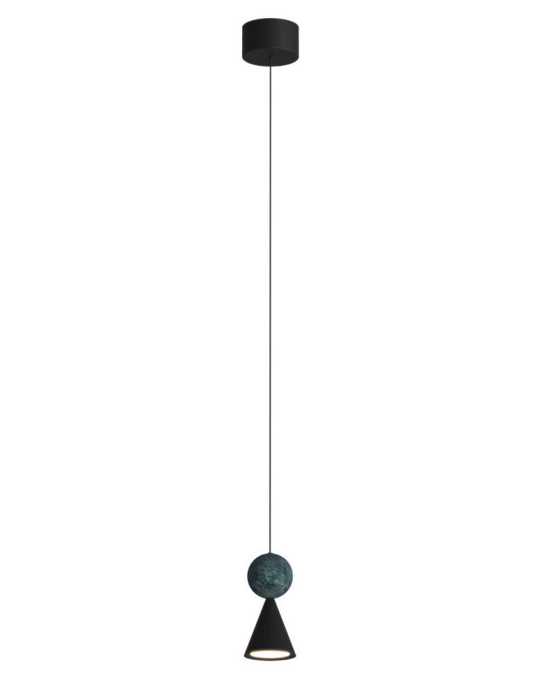 Maxlight P0682 Bingo Lampa Wisząca czarny