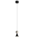 Maxlight P0683 Bingo Lampa Wisząca czarny