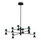 Maxlight P0684 Bingo 57W Lampa Wisząca czarny