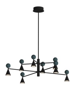 Maxlight P0684 Bingo 57W Lampa Wisząca czarny