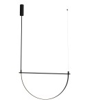 Maxlight P0686 Victoria 30W Lampa Wisząca czarny