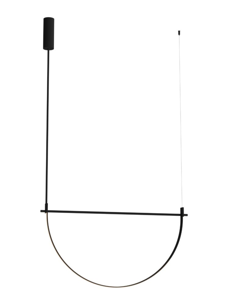 Maxlight P0686 Victoria 30W Lampa Wisząca czarny