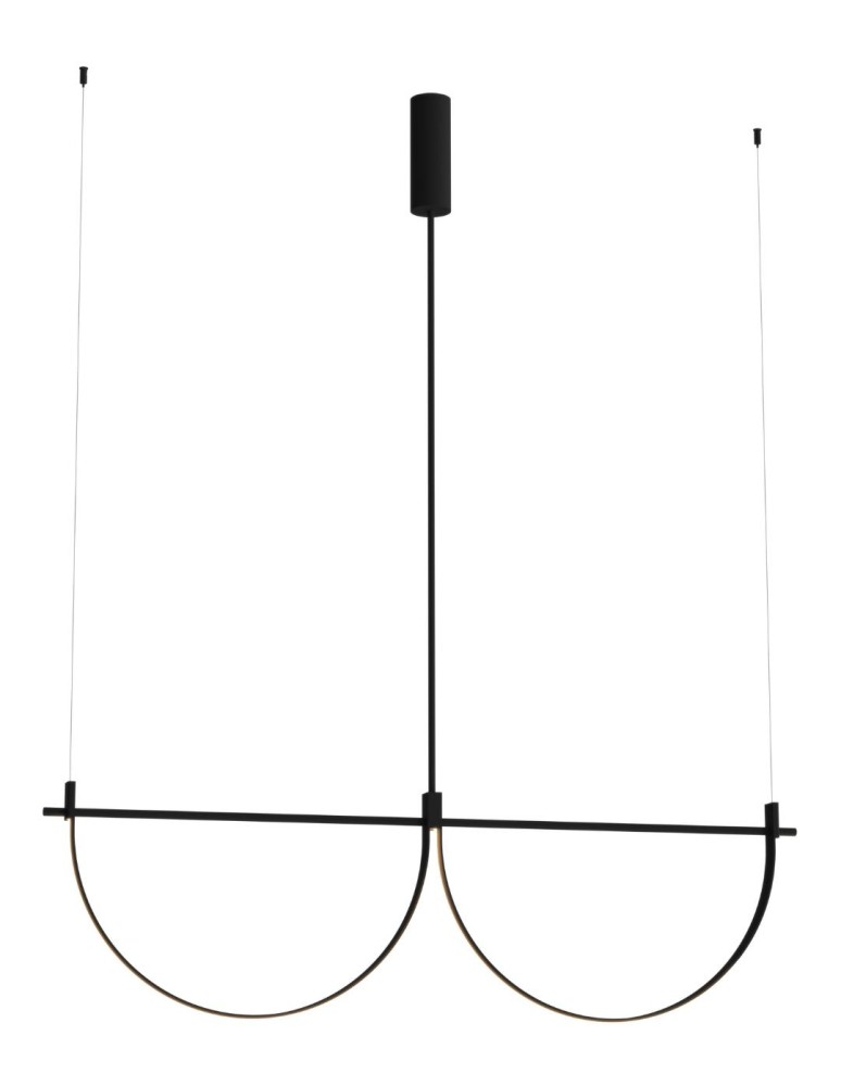 Maxlight P0688 Victoria 40W Lampa Wisząca czarny Maxlight P0688 Victoria 40W Lampa Wisząca czarny