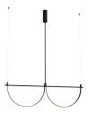 Maxlight P0688 Victoria 40W Lampa Wisząca czarny Maxlight P0688 Victoria 40W Lampa Wisząca czarny
