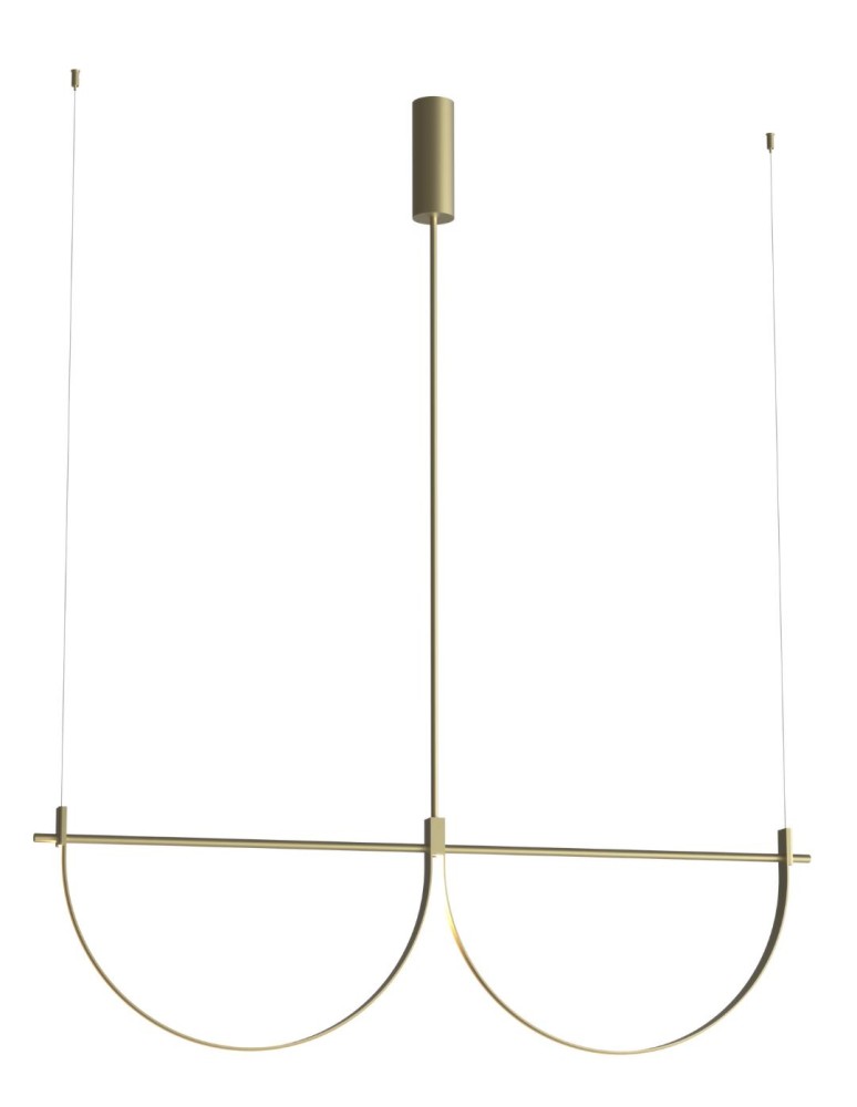 Maxlight P0689 Victoria 40W Lampa Wisząca złoty Maxlight P0689 Victoria 40W Lampa Wisząca złoty