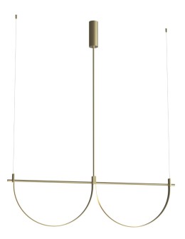 Maxlight P0689 Victoria 40W Lampa Wisząca złoty