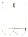 Zobacz Maxlight P0689 Victoria 40W Lampa Wisząca złoty