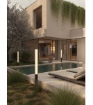 Maxlight F0066 Gardenia 32W IP65 Ogrodowa Stojąca czarny
