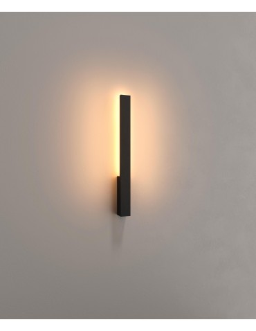 Maxlight W0458 Kaprun 6W IP65 Ogrodowa Kinkiet czarny