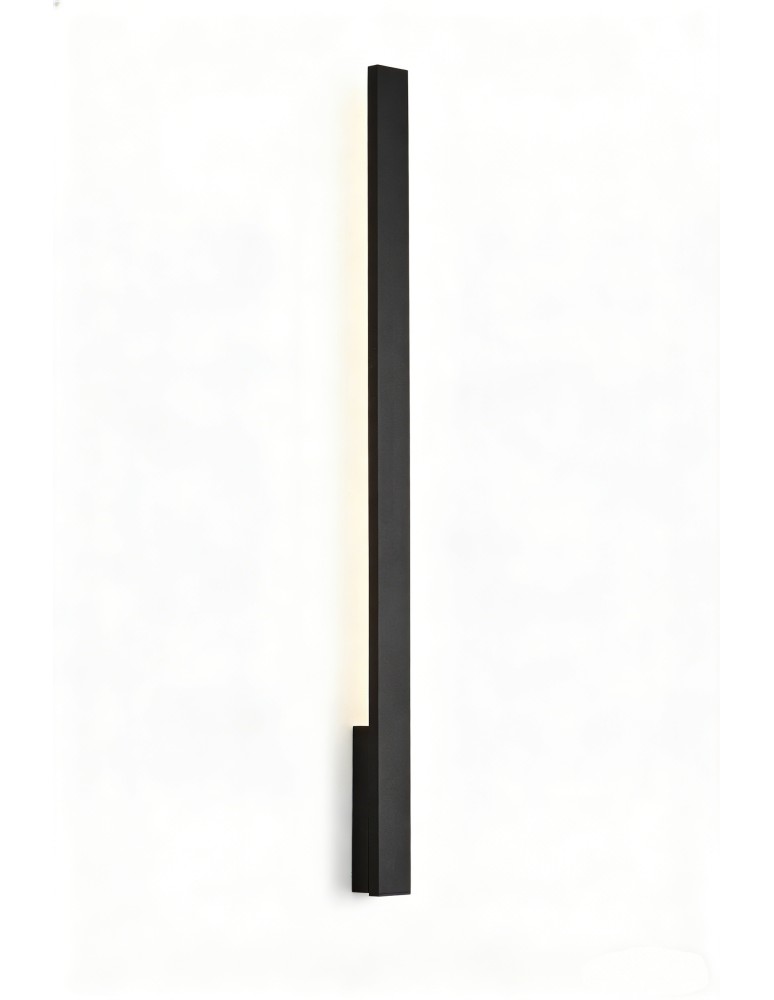 Maxlight W0459 Kaprun 12W IP65 Ogrodowa Kinkiet czarny Maxlight W0459 Kaprun 12W IP65 Ogrodowa Kinkiet czarny