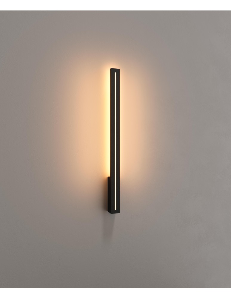 Maxlight W0460 Moena IP65 Ogrodowa Kinkiet czarny