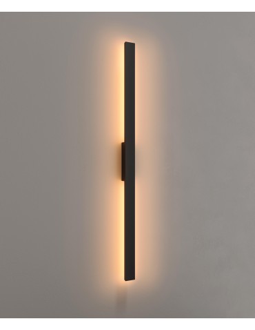 Maxlight W0461 Predazzo IP65 Ogrodowa Kinkiet czarny