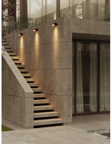 Maxlight W0462 Solden IP65 Ogrodowa Kinkiet czarny - produkt 2
