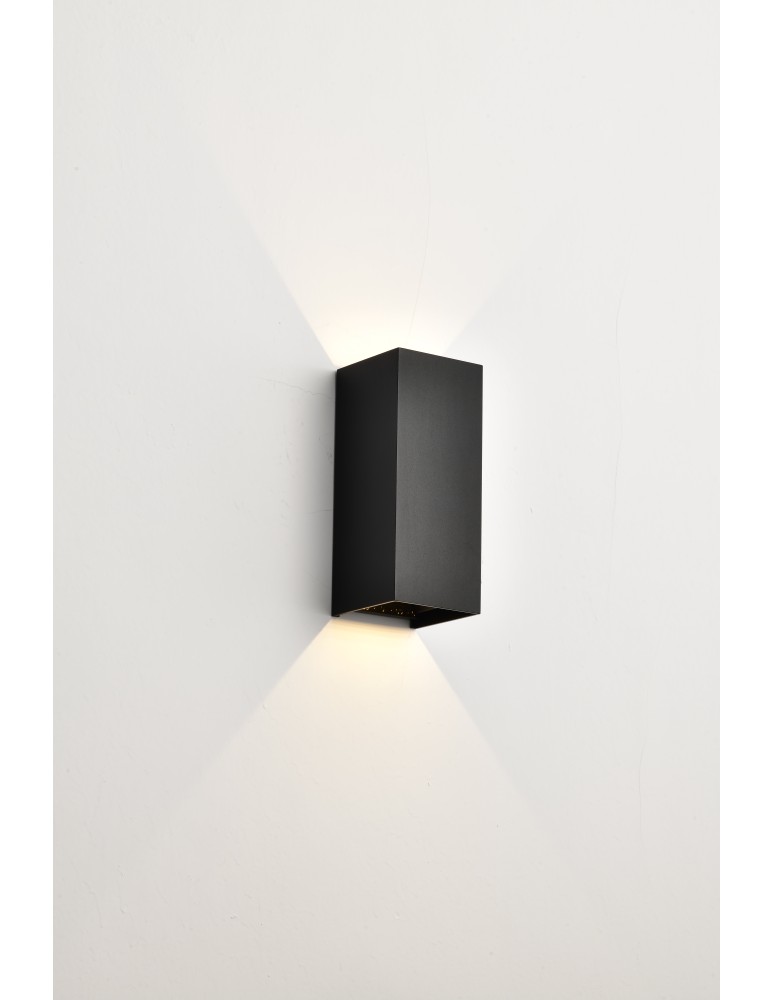 Maxlight W0467 Zermat IP65 Ogrodowa Kinkiet czarny