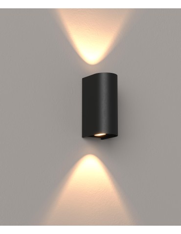 Maxlight W0469 Badia IP65 Ogrodowa Kinkiet czarny