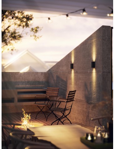 Maxlight W0469 Badia IP65 Ogrodowa Kinkiet czarny - produkt 2