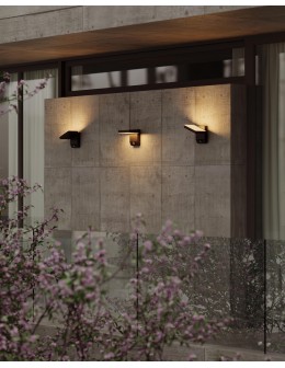 Maxlight W0471 Ladis IP65 Ogrodowa Kinkiet czarny - produkt 2