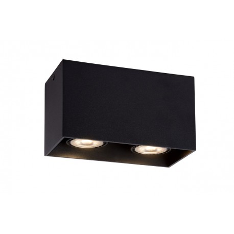 Lucide BODI Square 2xGU10 excl 16/8/9.5cm B 09101/02/30 Plafond.