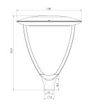 SU-MA URAN UR-HEAD IP65 LED 60W, 230V SU-MA URAN UR-HEAD IP65 LED 60W, 230V
