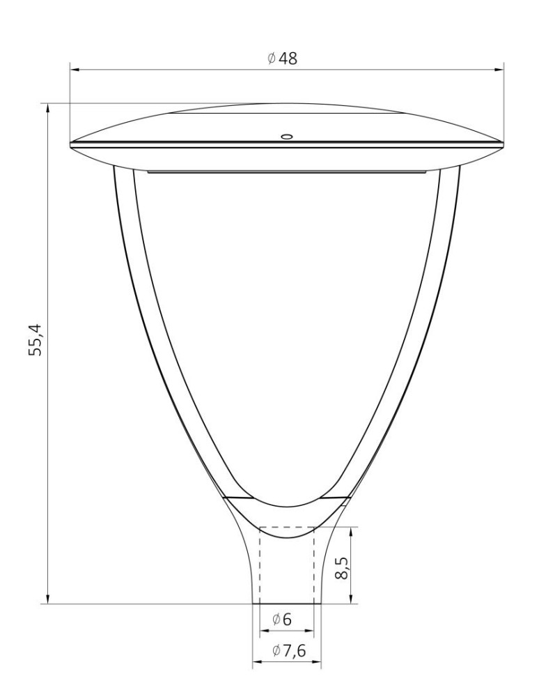 SU-MA URAN UR-HEAD IP65 LED 60W, 230V SU-MA URAN UR-HEAD IP65 LED 60W, 230V