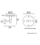 SU-MA RONDO II RO-K200 IP65 LED 12W, 230V