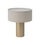 Nowodvorski SANTANA C Lampa Stołowa E27 Kremowy Szczotkowane złoto 12206 Nowodvorski SANTANA C Lampa Stołowa E27 Kremowy Szczotkowane złoto 12206