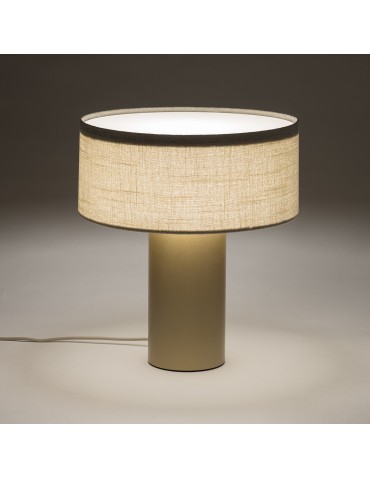 Nowodvorski SANTANA C Lampa Stołowa E27 Kremowy Szczotkowane złoto 12206 - product 2