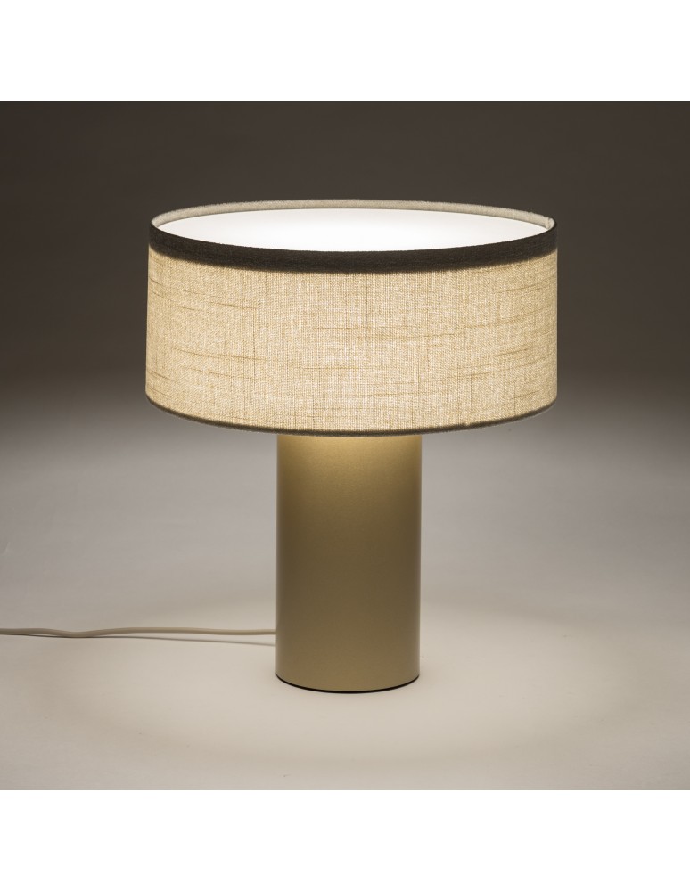Nowodvorski SANTANA C Lampa Stołowa E27 Kremowy Szczotkowane złoto 12206 Nowodvorski SANTANA C Lampa Stołowa E27 Kremowy Szczotkowane złoto 12206