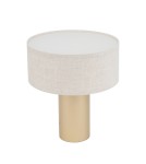 Nowodvorski SANTANA C Lampa Stołowa E27 Kremowy Szczotkowane złoto 12206 Nowodvorski SANTANA C Lampa Stołowa E27 Kremowy Szczotkowane złoto 12206