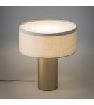 Nowodvorski SANTANA C Lampa Stołowa E27 Kremowy Szczotkowane złoto 12206 Nowodvorski SANTANA C Lampa Stołowa E27 Kremowy Szczotkowane złoto 12206