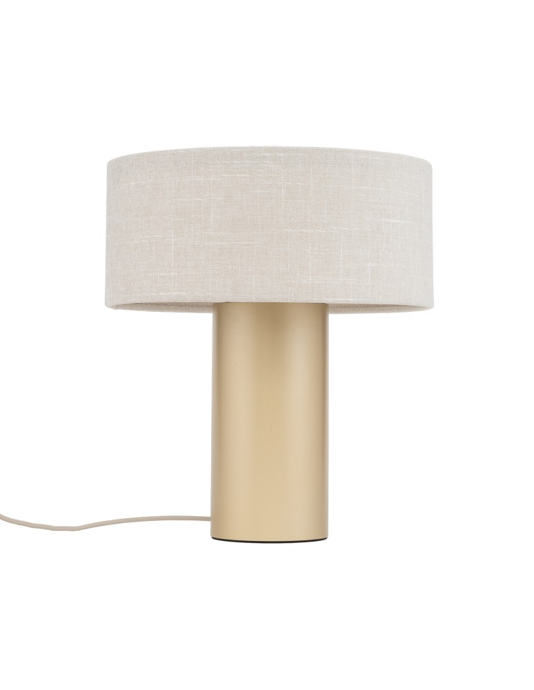 Nowodvorski SANTANA C Lampa Stołowa E27 Kremowy Szczotkowane złoto 12206 Nowodvorski SANTANA C Lampa Stołowa E27 Kremowy Szczotkowane złoto 12206