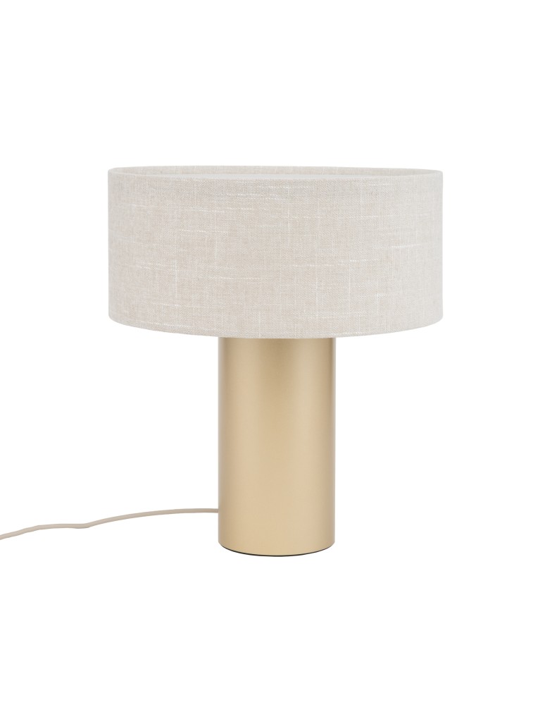 Nowodvorski SANTANA C Lampa Stołowa E27 Kremowy Szczotkowane złoto 12206 Nowodvorski SANTANA C Lampa Stołowa E27 Kremowy Szczotkowane złoto 12206