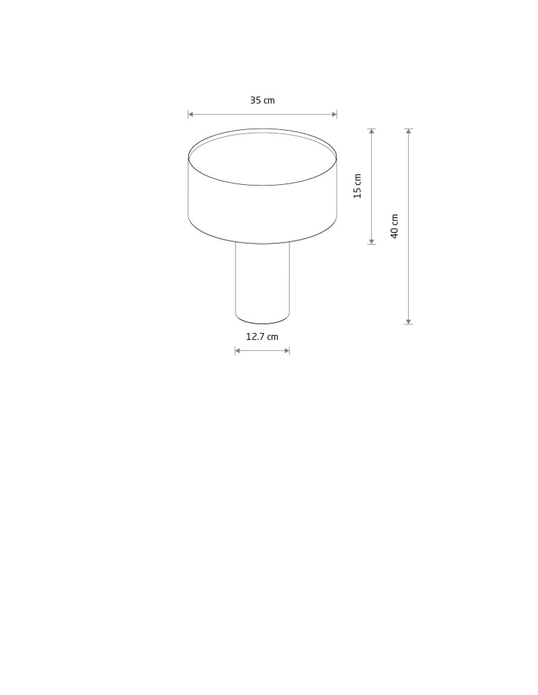 Nowodvorski SANTANA C Lampa Stołowa E27 Kremowy Szczotkowane złoto 12206 Nowodvorski SANTANA C Lampa Stołowa E27 Kremowy Szczotkowane złoto 12206