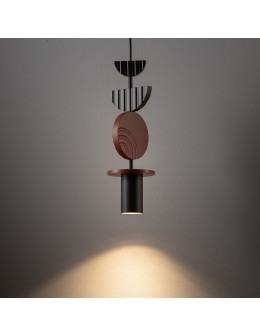 Nowodvorski DROPS COLOR C Lampa Sufitowa Wisząca GU10 R50 Jedwabisty grafit Terakota 11196 - produkt 2