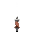 Nowodvorski DROPS COLOR C Lampa Sufitowa Wisząca GU10 R50  Jedwabisty grafit Terakota 11196