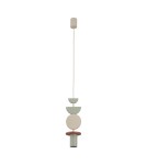 Nowodvorski DROPS COLOR D Lampa Sufitowa Wisząca GU10 R50  Szałwiowy Beżowy 11193