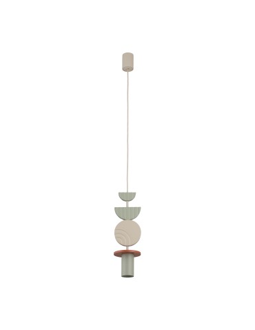 Nowodvorski DROPS COLOR D Lampa Sufitowa Wisząca GU10 R50  Szałwiowy Beżowy 11193