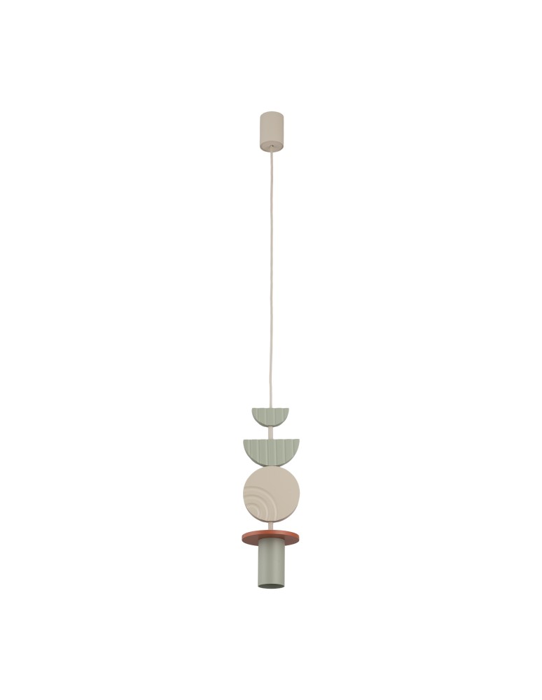 Nowodvorski DROPS COLOR D Lampa Sufitowa Wisząca GU10 R50  Szałwiowy Beżowy 11193